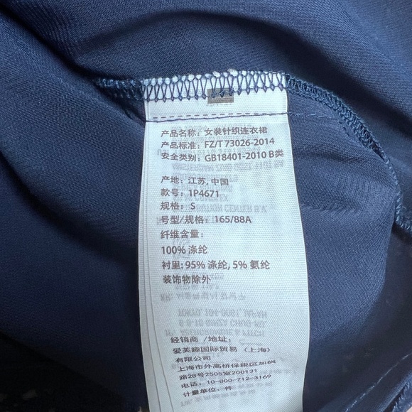 Navy Lace Dream Dress ✨ | Abercrombie & Finch Sz S | Perfect for Summer Nights! - Picture 8 of 9